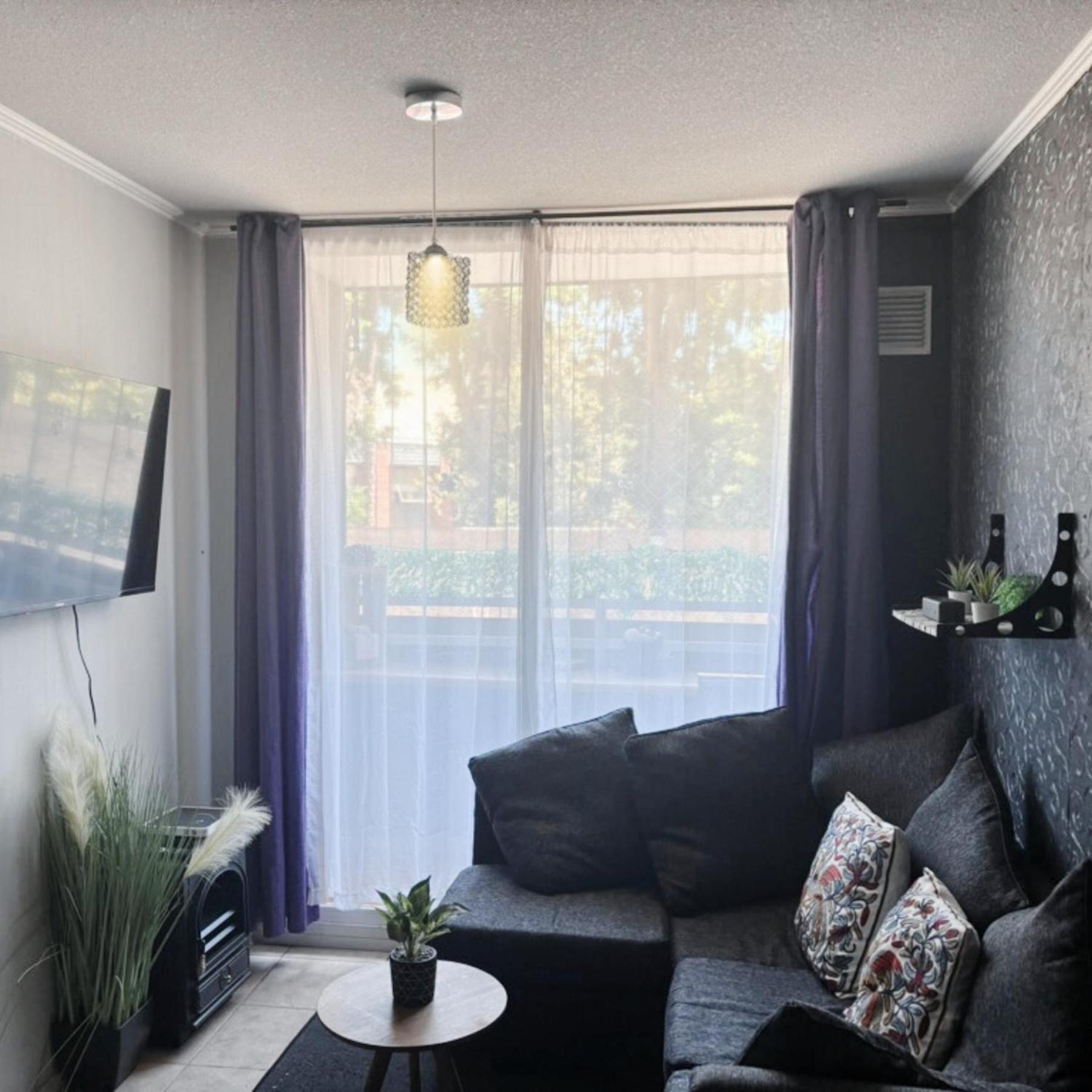 Centrico Y Comodo Cerca Del Metro Gruta De Lourdes Apartamento Santiago